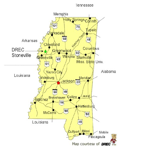 Mississippi Map